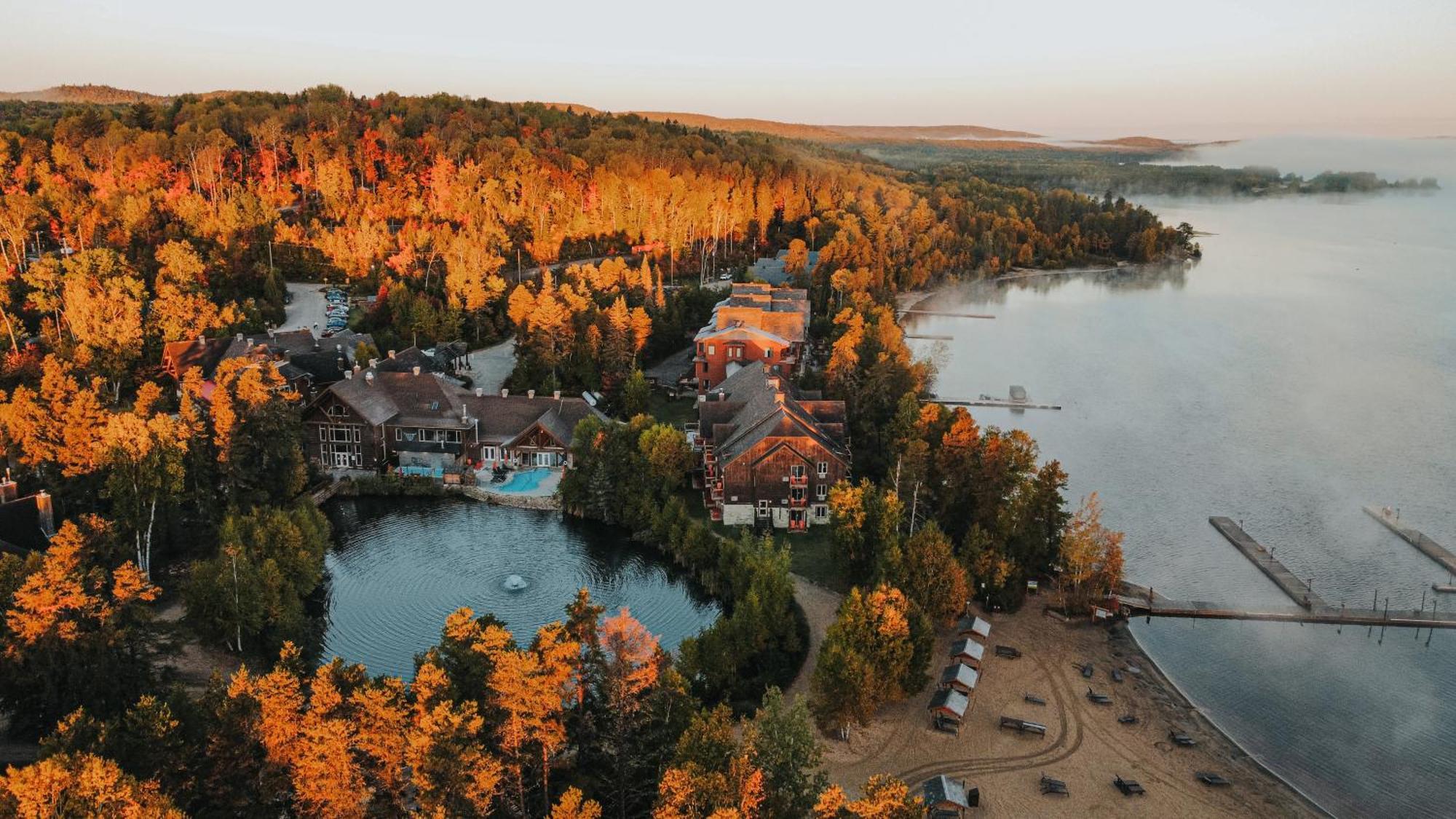 Auberge Du Lac Taureau Saint-Michel Exteriör bild